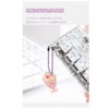 BaraRose Transparent Seal Pad Binder Clear Binder Star Refillable Travel