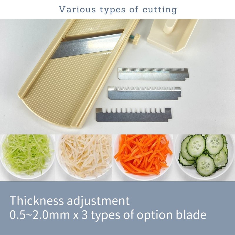 SOONEAR Mandoline Slicer for Vegetable, Fruit [Made in Japan] Kitchen