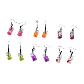 BESPORTBLE 1 Pair of Fashion Ear Drop Funny Fruit Ear Dangle Women Earrings Delicate Creative Dangler ()