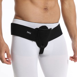 Hernia Belt for Men. Hernia Belt Men - Lead Hernia / Inguinal Hernia Support with Removable Compression Pad for Both Sides Fracture Band Inhernia Adjustable (inguinal bandage) (S/M)