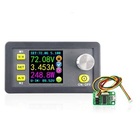LCD Digital DC10-90V Buck Voltage Converter Step-down Constant Voltage Current Programmable Power Supply Module DPS8005-USB