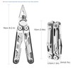 SQT2038-5 18-in-1 Multitool, Gifts for Men, Foldable & Self-Locking, Professional