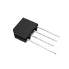 Bridgold 20pcs KBP307 Flat Bridge Bridge Rectifier,3A/700V Single Phase,4-Pin