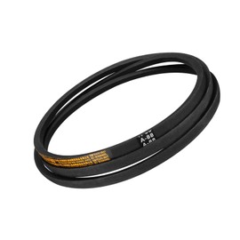 Kozelo A88 V-Belts - [88" Pitch Length x 8mm Thickness x 13mm Width] A-Section Industrial Drive Belt for Power Transmission Use, Rubber, Black, 40 Degree