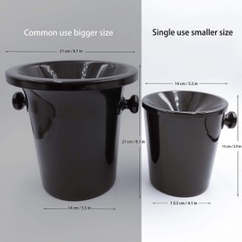 Easycomf Wine Spittoon Plastic Spittoon Reusable Wine Tasting Spittoon Spill Proof Cuspidor Cup Bucket