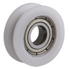CNBTR Technical Plastic Bearing Steel Pulley 5 x 17 x