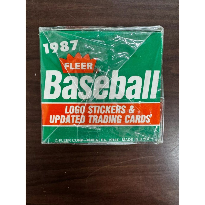 1986-1990 Fleer Update/Mini Sets - 1987 Fleer Baseball Update Set