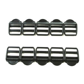 Church Products UK Plastic Ladderlock Buckles 25mm x5,x10,x25,x50,x100 Ideal For Webbing,Straps,Bags (25)