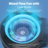iPower 6 Inch 318 CFM Inline Duct Ventilation Fan Combo,