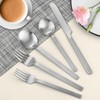 Silverware Set, LAZAHOME 40-Piece Flatware Cutlery Set Service for 8,