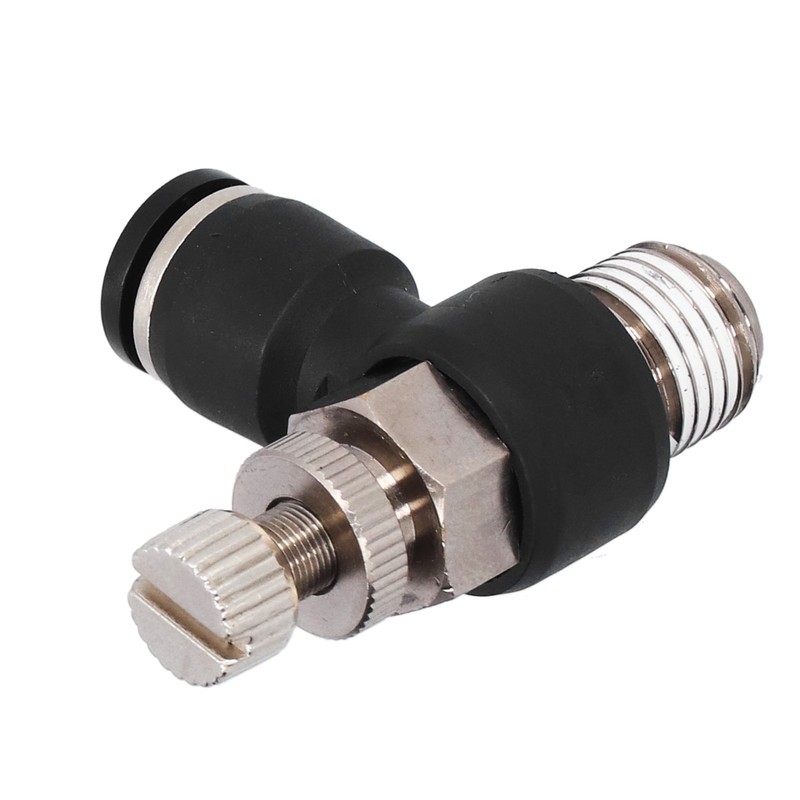 L Type Right Angle Throttle Valve Quick Fitting Convenient Elbow