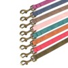 Didog Leather Dog Leash, Colorful Heavy Duty Dog Leash 4ft,
