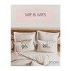 Splosh Wedding Mr & Mrs Pillowcase Set, 74 x 48
