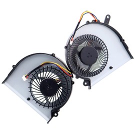 Deal4GO CPU Cooling Fan BS505HS-U2M w/GPU Fan BS505HS-U2N for Gigabyte Aero 14 RP64 RP64W P64 Aero 15 X8 X9 15X-V8 15-Y9 15W (3rd Party)