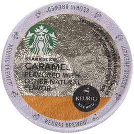 Starbucks Caramel Coffee K-Cup Portion Pack for Keurig K-Cup Brewers, 10 Count