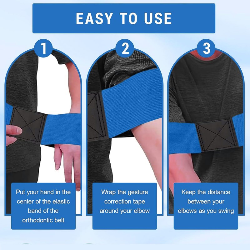 Golf Swing Arm Band Training Aid Golf Swing Trainer Golf