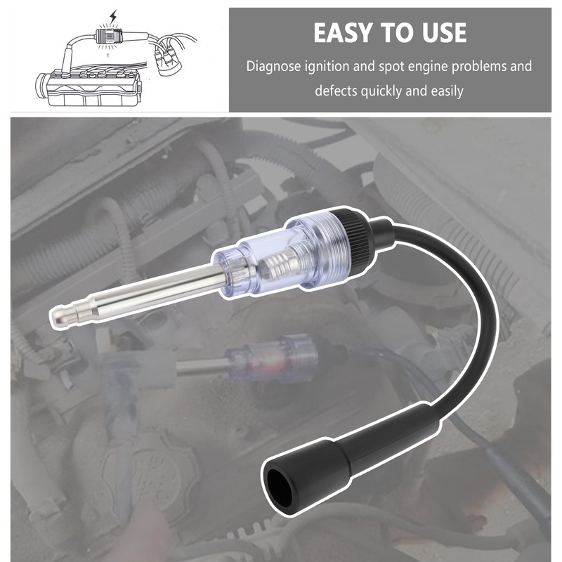 Spark Plug Tester with Indicator Lights,Spark Tester Small Engine for