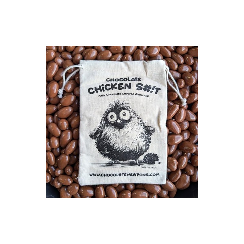 CHICKEN Poop Candy - Chocolate Chicken Poop (Milk Chocolate Covered