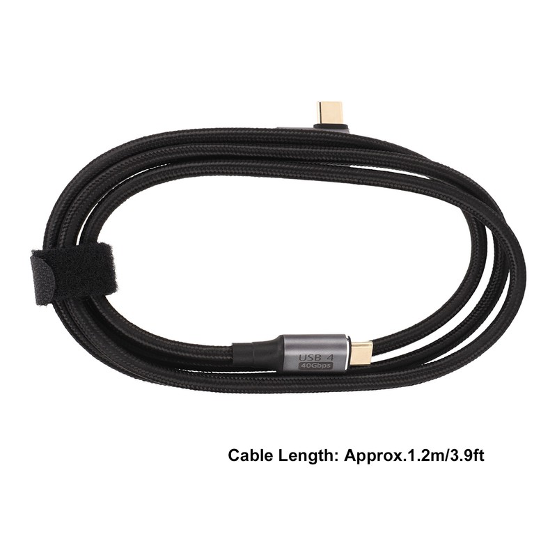 1.2m USB C to USB C Cable 40Gbps High Transmission