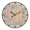 EMAX HOME 20 Inch Large Farmhouse Wall Clock, Rustic Antique