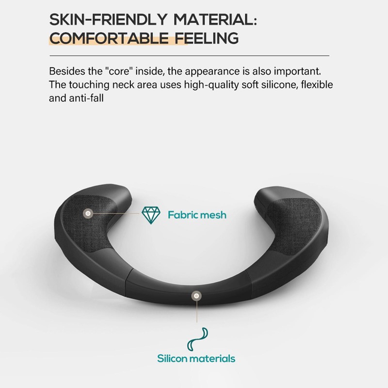 Wireless Bluetooth Neckband Speaker Portable Wearable Surround Neck Hanging Wireless