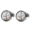 MERIT OCEAN Movement Cufflinks Steampunk Watch Mens Shirt Vintage Watch