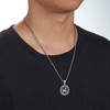 Zodiac Necklace for Men Stainless Steels Leo Constellation Pendant Astrology