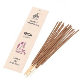 GURU SHOP Ayurvedic Incense Sticks, Juniper Incense Sticks, Yogini, Beige, 22.5 x 5 x 0.3 cm, Incense Sticks from Tibet, Nepal