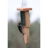 Kettle Moraine Cedar Single Cake Tail Prop Suet Bird Feeder