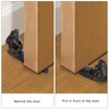 SUMTree Cast Iron Door Wedge Door Stop, Decorative Door Stoppers