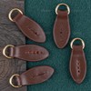 AUEAR, 5 Pack Replacement Zipper Pulls Leather Sliders for DIY