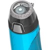 Thermos Intak 24-Ounce Tritan Hydration Bottle with Meter (Teal), One