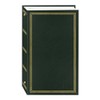 3-Ring 300 Pocket 4x6 Photo Album, Hunter Green