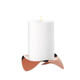 Stelton Papilio Uno x-39-2 Candlestick Copper