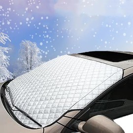 Winter Windscreen Cover, Windscreen Cover, Suto Cover, Winter, Foldable, Frost Protection, Car, Snow, Frost, Sun, Dust for Car, SUV
