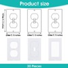 CAVLA 30 Pcs Outlet Insulation, Wall Outlet Insulation Gaskets, Wall