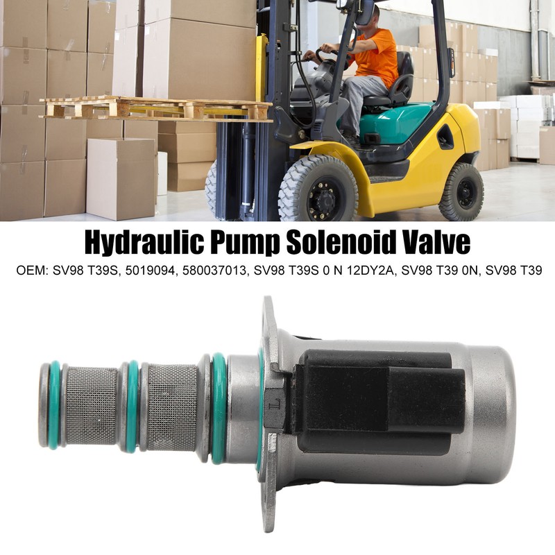 Hydraulic Pump Solenoid Valve 580037013 Square Plug Replacement For Caterpillar