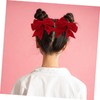 Outanaya 4pcs Hair Bow Clips Alligator Hair Accessories for Teens