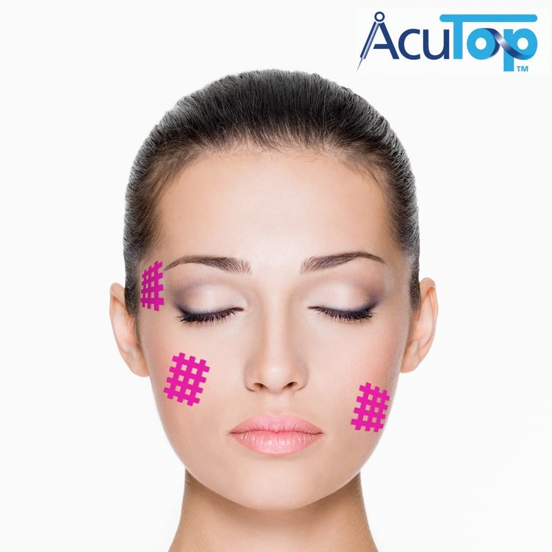 AcuTop Type C, Grid Tape, Pink - 40 Tapes, Acupuncture