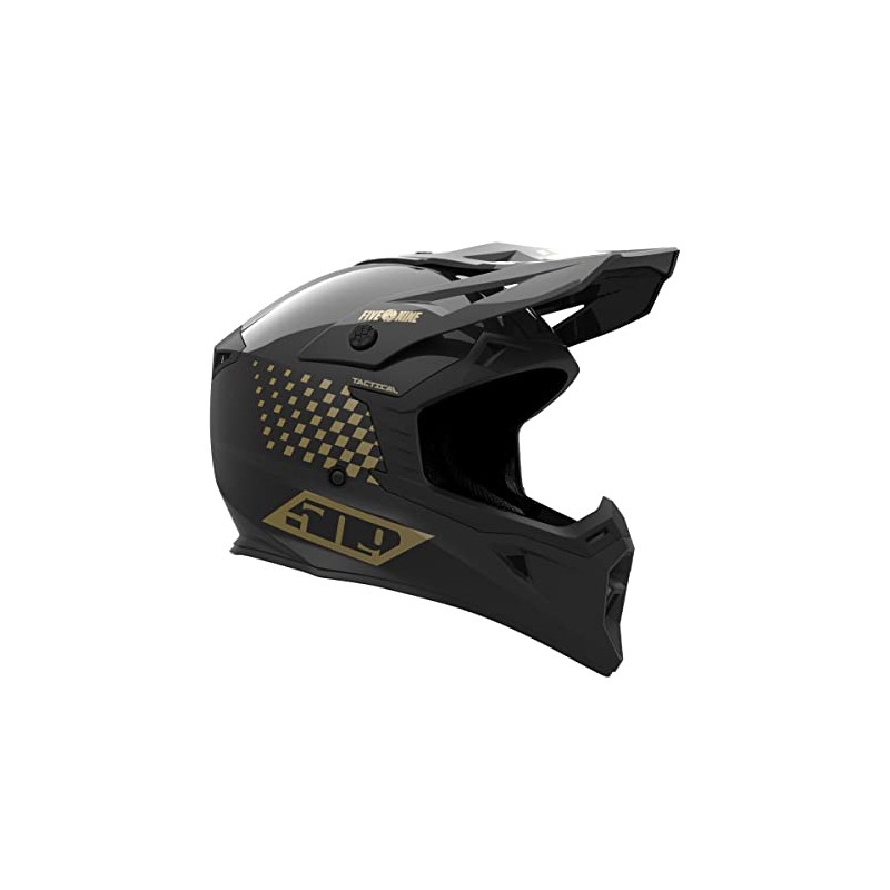 509 Tactical Offroad Helmet (Speedsta Black Gold - 2X-Large)
