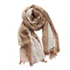 DAMILY Men's Scarf, Large Size, Plain, For Spring and Autumn,