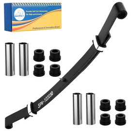 Mixopoly Golf Cart Front Leaf Spring Kit for Club Car Precedent 2004-2008 and Club Car DS 1981-2008, 2-Leaf Heavy Duty Leaf Spring, Replace OEM 103628801