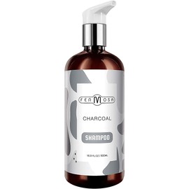 FERMOSA Shampoo - Clarifying & Nourishing, Hydrating and Cleansing, Reduces Itchy Scalp & Frizz, Anti Dandruff, Sulfate Free 16.9oz… (Charcoal)