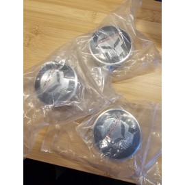 Corvette Jake Skull Center Caps (Carbon Flash) Corvette