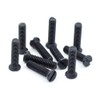 Black Oxide Slotted Weaver Oval Head Gun & Scope Screws