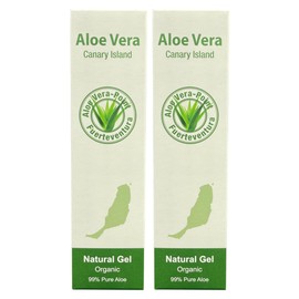 Aloe Vera Point Organic Aloe Vera Gel 99% 250 ml Cold Pressed by Fuerteventura - 2 Units