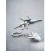 Philippi - FLYING WILLY - Luminous Keyring, silver