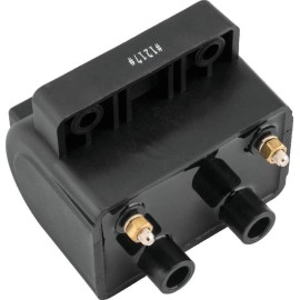 TwinPower Twin Power 210527 fits  85-99 Big Twin 85-03 XL Exc EFI Ignition Coil Black Repl