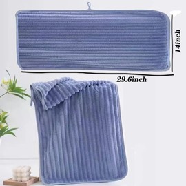 LMMINBZ Microfiber Hand Towels for Bathroom 4 Pieces Quick Dry Small Towel Set for Bathroom&Kitchen(14 x29.6inch)