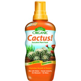Espoma Cactus! Liquid Plant Food, Natural & Organic Succulent Plant Food, 8 fl oz, Pack of 4
